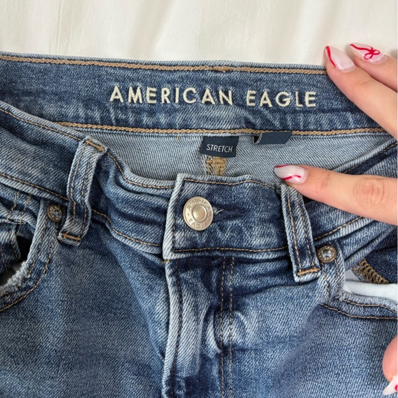 American Eagle Outfitters Men's Relaxed Blue Jeans - Picture 3 of 5